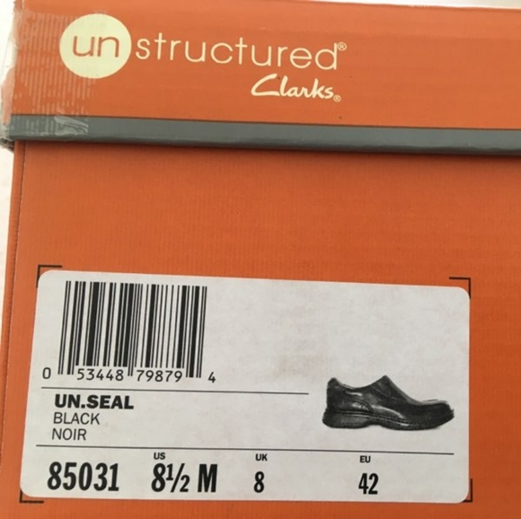 Mens Clarks Un.Seal Shoes ~ New w/o Tags - Picture 5 of 5